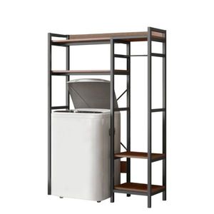 Raft deasupra mașinii de spălat DELSIN, stejar închis imagine