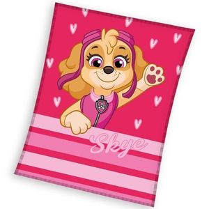 Carbotex Pătură pentru copii Paw Patrol PilotSkye, 110 x 140 cm imagine
