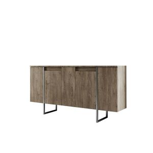 Dulap Luxe Walnut and Silver, maro imagine