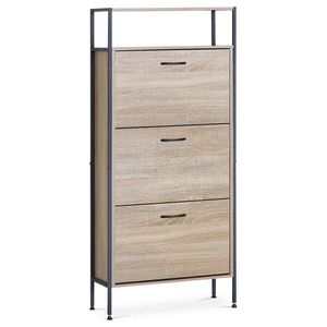 Raft cu compartimente G1009 OAK, stejar, maro imagine