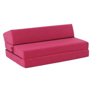 Scaun pliant/saltea VEDIS, roză închis, roz închis imagine