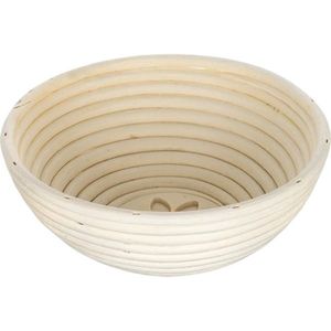 Banquet Coș rotund pentru aluat Natural diametru21 x înălțime 7, 5 cm, flori imagine