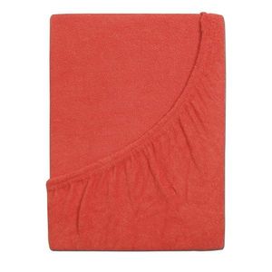 Cearșaf de pat 4Home din frotir Ideal căpșuni , 70x 140 cm, roșu, 70 x 140 cm imagine