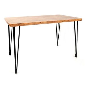 Masă de sufragerie Lagos Walnut, naturală imagine