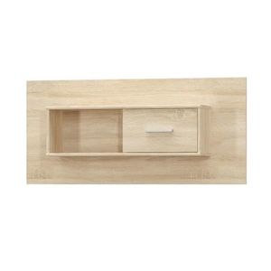 Raft TEYO 1D, stejar sonoma, maro deschis imagine