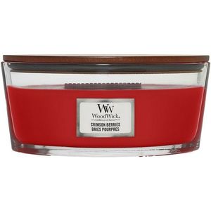 Lumânare parfumată WoodWick Crimson Berries, 453 g imagine