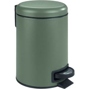 Wenko Coș de gunoi cu pedală Leman 3 l, verdeînchis, verde închis, 3 l imagine