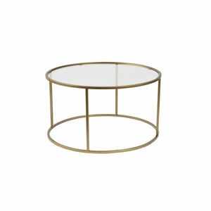 Măsuță de cafea Aurum Gold, 80 cm, auriu imagine