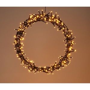 Decorațiuni luminoase LED de Crăciun Shining Ring, diametru 38 cm, 300 LED-uri imagine