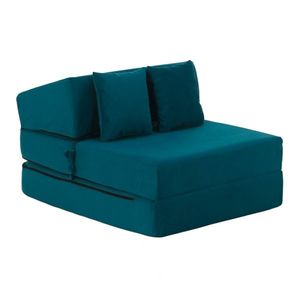 Scaun pliant/saltea PELOS, petrol, petrol imagine