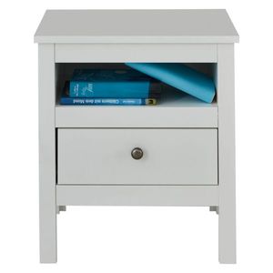 Noptieră OLJE 1S, alb imagine