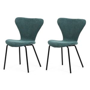 Set de scaune de sufragerie CT-S8010 BLUE2, 2 buc., petrol imagine