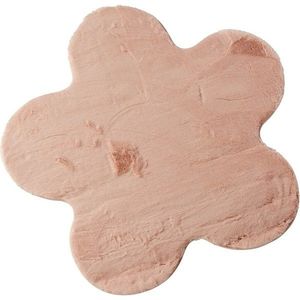 Covor Flower Pink, diametru 90 cm, roz imagine