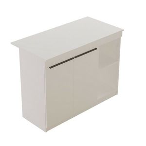 Masă de bar Mona 2 White, alb imagine