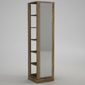 Cuier rotativ cu oglindă Roll Walnut imagine