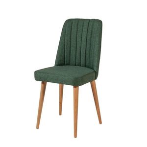 Scaun de sufragerie Stormi Green and Atlantic Pine, verde imagine