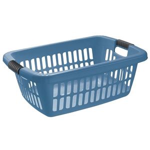 Tontarelli Coș pentru rufe curate AURORA 40 l, albastru, albastru imagine