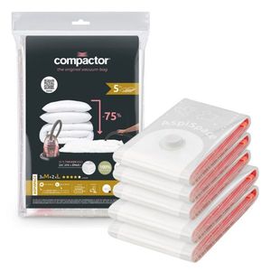 Compactor Set de saci de depozitare sub vidAspispace 3x M 70 l, 2x L 120 l, 5 buc. imagine