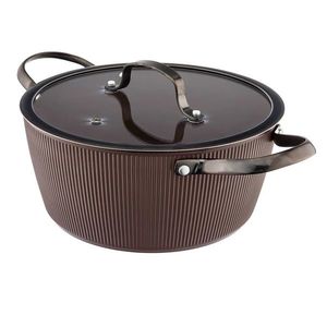 Valdinox Cratiță cu capac Stripes 20 cm, 2, 2 l, 20 cm imagine