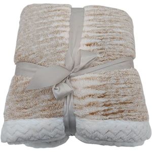 Pătură din lână Mramor bej, 150 x 200 cm, bej imagine