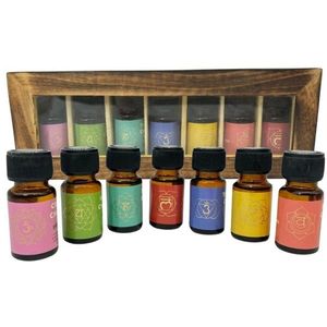 Ulei parfumat Arome Chakra - 10 ml, set de 7 buc. imagine