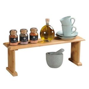 Kesper 58803 Raft de bucătărie din bambus, 58 x20, 5 x 15 cm imagine