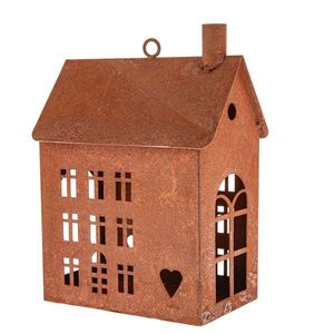 Sfeșnic metalic Rustik House, 15 x 9, 5 x 23 cm, 23 cm imagine