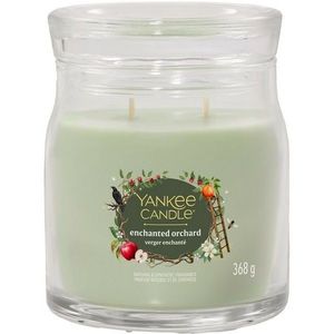 Lumânare parfumată medie Yankee Candle Signature Enchanted Orchard, 368 g, M imagine