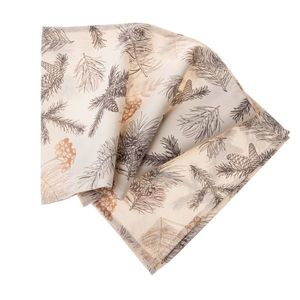 Traversă de masă de Crăciun impermeabilă Ace de Pin, 33 x 140 cm imagine