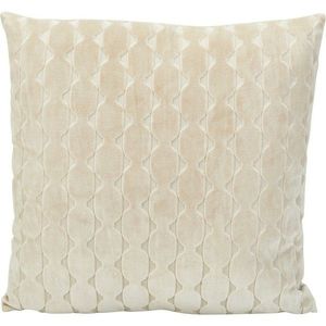 Perna Velvet crem, 45 x 45 cm, crem deschis imagine