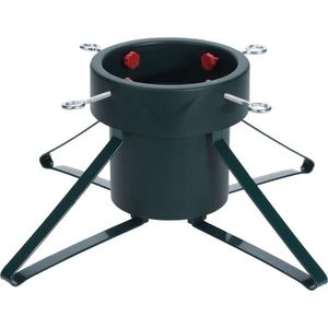 Suport pom de Crăciun Tetragon, verde, 46x46x19cm, verde imagine