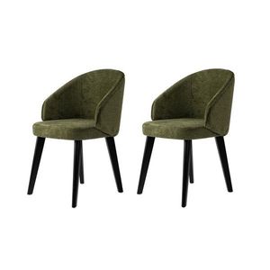 Set de scaune de sufragerie Bentley Green andBlack, 2 buc., verde imagine