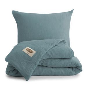 Lenjerie de pat verde imagine