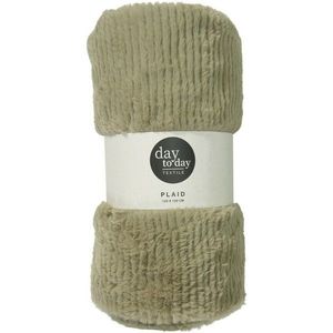 Pătură Stripy gri-verde, 150 x 120 cm, gri imagine