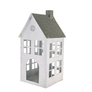 Sfeșnic metalic Green House, 11, 5 x 11, 5 x 29 cm, 29 cm imagine