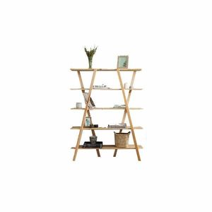 Bibliotecă Perla Oak, maro imagine