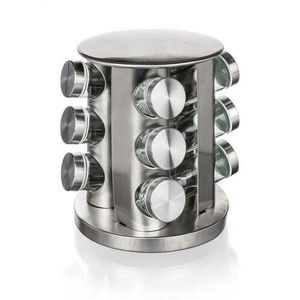 Set de condimente în suport AKCENT 85 ml, 12 buc. imagine