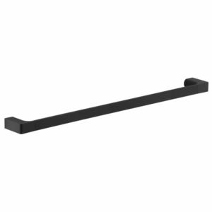 GEDY PI218014 Pirenei suport pentru prosoape 80 x6, 6 cm, negru mat imagine