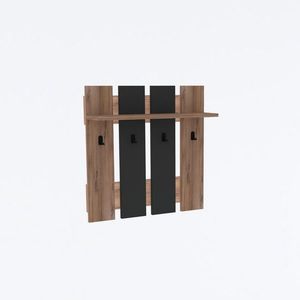 Cuier de perete Mita Walnut imagine