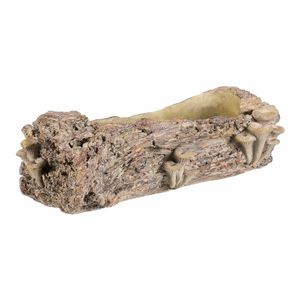 Ambalaj din beton - ghiveci, lemn cu ciuperci, 49x 21 x 15 cm, 49 cm imagine