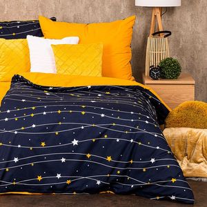 Lenjerie de pat din bumbac 4Home Night sky, 220 x 200 cm, 2 buc. 70 x 90 cm imagine