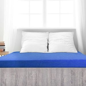 Cearșaf de pat 4Home din frotir Ideal albastruregal , 60 x 120 cm, albastru închis, 60 x 120 cm imagine