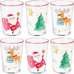 Set de 6 pahare de Crăciun Winter Cheer 510 ml imagine