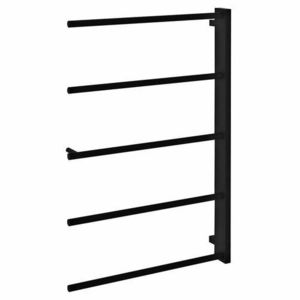 SAPHO SN883 Uscător de prosoape, 52 x 79 cm, negrumat imagine