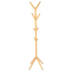 Cuier de podea B017 NAT, bambus imagine