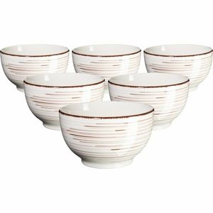 Mäser Set of 6 bowls Bel Tempo 14 cm, beige, bej imagine