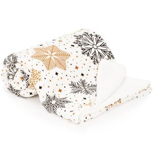 Pătură imitație blăniță 4Home Snowflake Glamour, 150 x 200 cm imagine