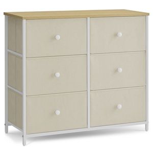 Comoda E1033 WT, 80 cm, bej, L imagine