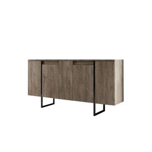 Dulap Luxe Walnut and Black, maro imagine