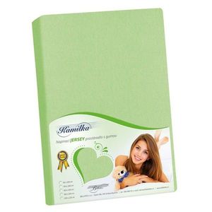 Bellatex Jersey cearșaf verde primăvară, 90 x 200cm, verde deschis imagine